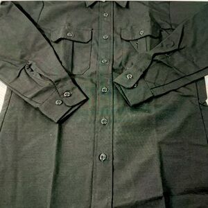 Combat Cloth Black Tactical Dress Shirt NEW Men’s Size XL Long Sleeve Classic